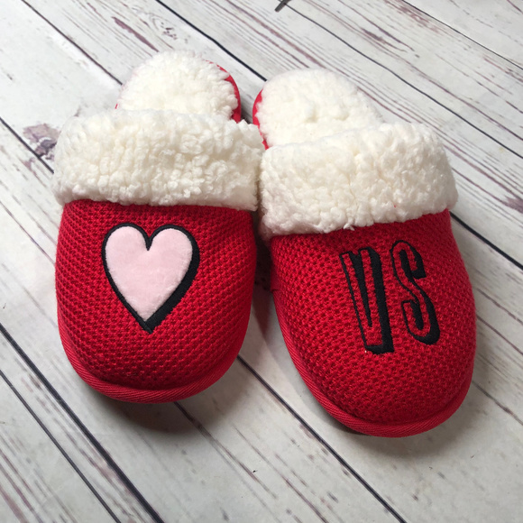 VICTORIA'S SECRET SLIPPERS LARGE - Picture 1 of 8